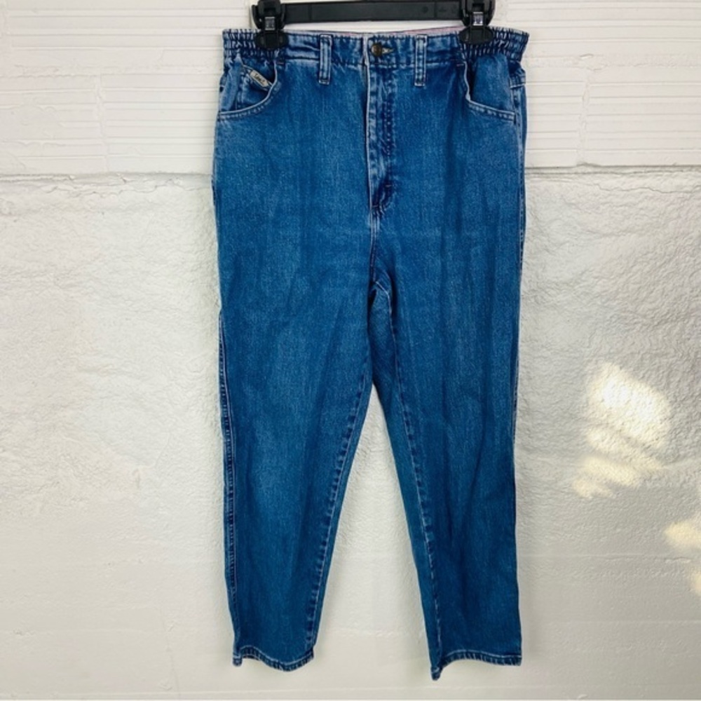 Vintage Lee Classic high waisted straight leg denim blue Jeans size 10
